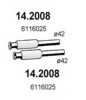 FORD 5018653 Front Silencer